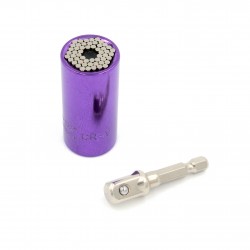 Clé à douille universelle Gator Grip Purple