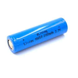 18650 Flat Top 3.7V Li-Ion Akku. 2000mAh (65x18mm)