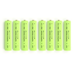 8 Oplaadbare AAA batterijen. 1.2V 600mAh NiMH