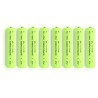 8 piles AAA rechargeables. 1.2V 600mAh NiMH