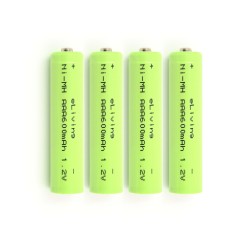 4 Oplaadbare AAA batterijen. 1.2V NiMH 600mAh