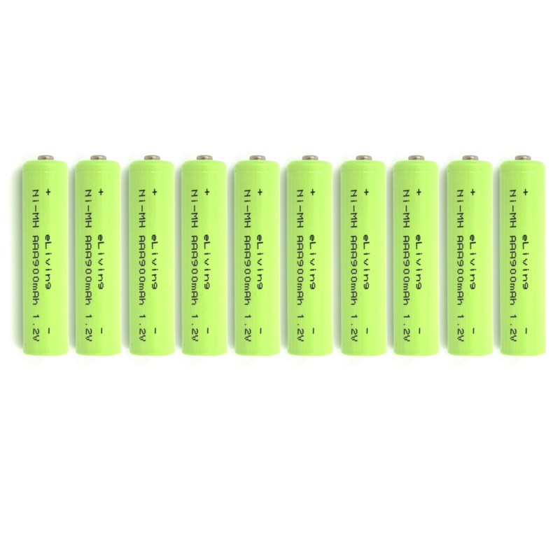 Oplaadbare AAA batterijen 900mah 10x