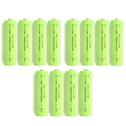 Piles AA rechargeables. 800mAh 12x