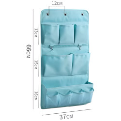 Hangende opberger / tent organizer 37x66cm, wandorganizer van stof voor aan de muur of deur