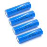 18650 Batterien. 2600 mAh 3,7 V Li-Ion Flat Top. 4x