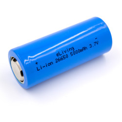 Batterie 26650 - Li-Ion 3,7 V - 5 000 mAh