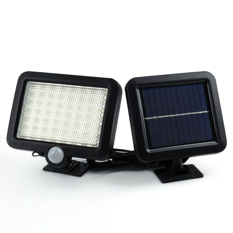 Pornografie Leger Matroos LED Buitenlamp op zonne-energie met bewegingssensor en los zonnepaneel