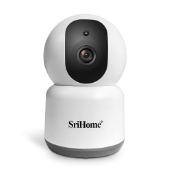 SriHome - 5Ghz Wifi Camera, 5MP, met nachtvisie in kleur