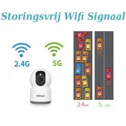 5Ghz Wifi Camera, 4Mp, Met Nachtvisie, Srihome